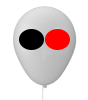 Luftballon PASTELL Ø 27 cm 2/0-farbig (Schwarz & HKS oder Pantone) einseitig bedruckt