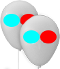 Luftballon PASTELL Ø 30 cm 2/2-farbig (HKS oder Pantone) zweiseitig bedruckt
