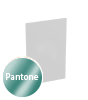 Visitenkarten hoch 5/0 farbig 55 x 85 mm mit einseitigem vollflächigem UV-Lack <br>einseitig bedruckt (CMYK 4-farbig + 1 Pantone-Sonderfarbe)