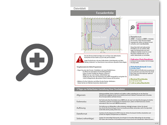 Product Bild hochwertige_fassadenfolie_in_hund-form_konturgeschnitten___einseitig_4_0-farbig_bedruckt